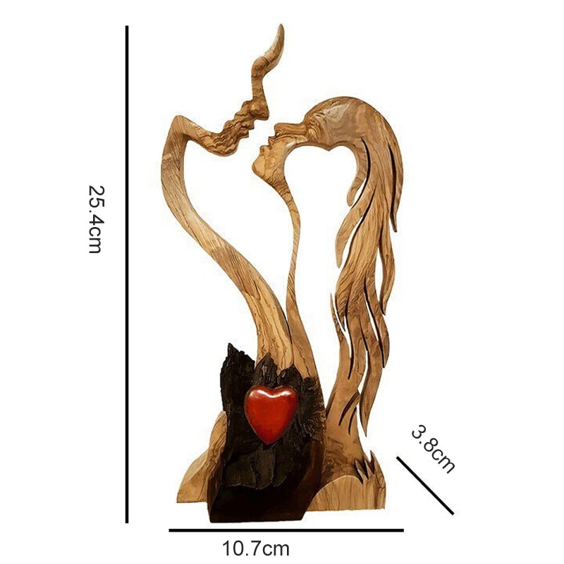 Ewige Liebe™ Holzdekoration – Ein Symbol für die Liebe und ewige Verbundenheit