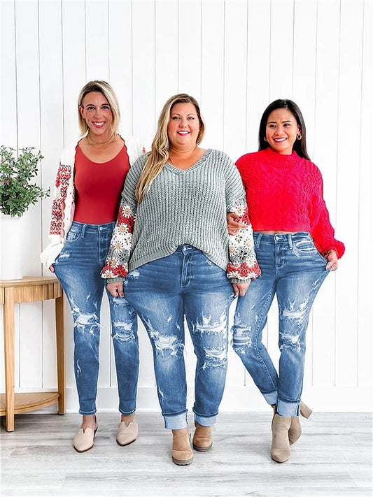 Sanne™ Stretch-Jeans – Komfort und Stil, die dich begeistern werden