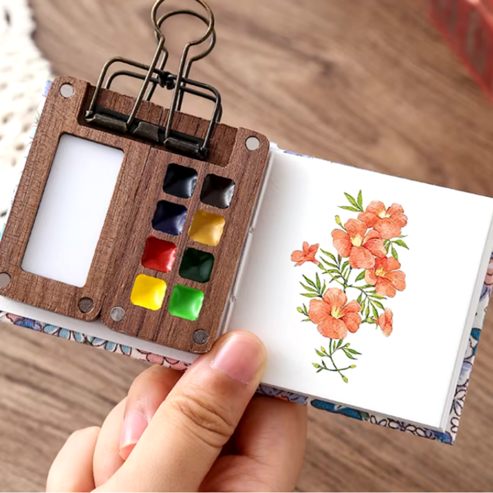 ArtFlow™ Pocket Aquarellset - Für mehr kreative Freiheit unterwegs