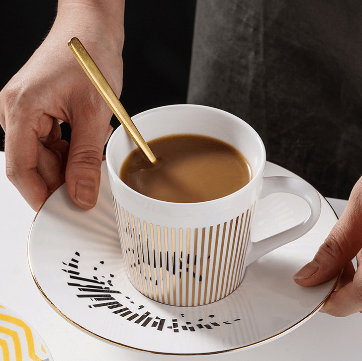 MirrorSip™ Reflexionstasse - Kreatives Kreative Kaffeetasse