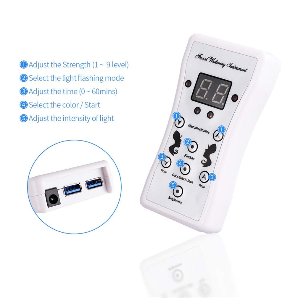 DermaGlow™ LED-Therapiemaske