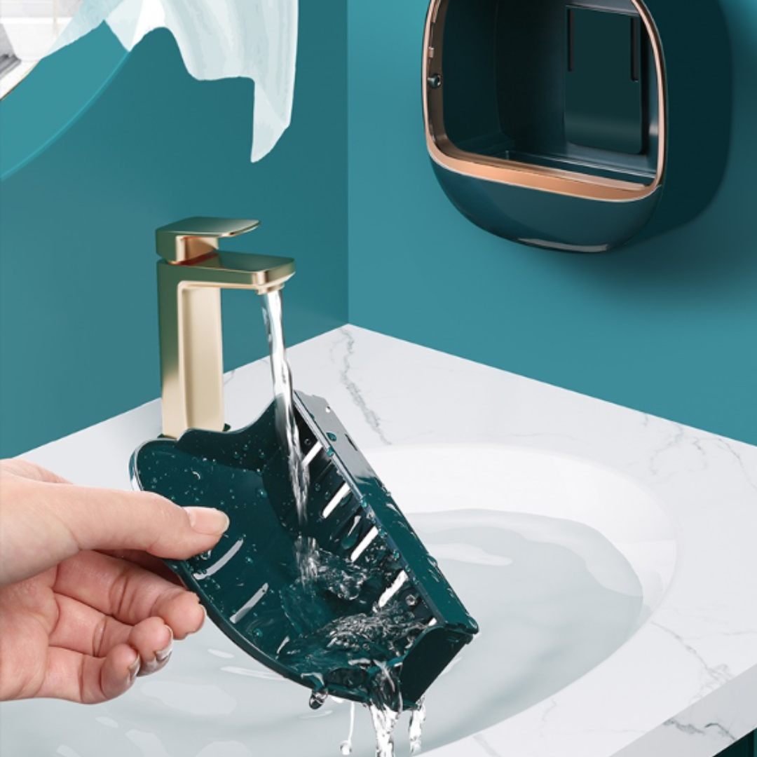 CleanFlow™ Seifenhalter für ein hygienisches Badezimmer