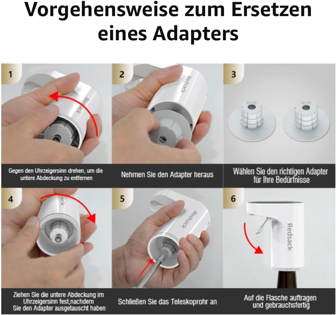 DrinkFlow™ Elektronischer Getränkespender – Perfekt für Wein, Schnaps und mehr, Mit Quantitätsmodus und Ventilationsfunktion für eine perfekte Entladung