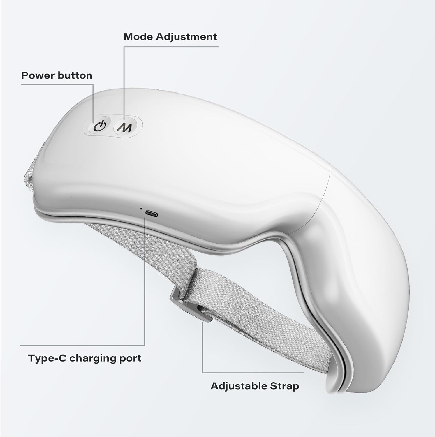 OptiRelax™ Augenmassagegerät - Für erholsamen Schlaf und entspannte Augen