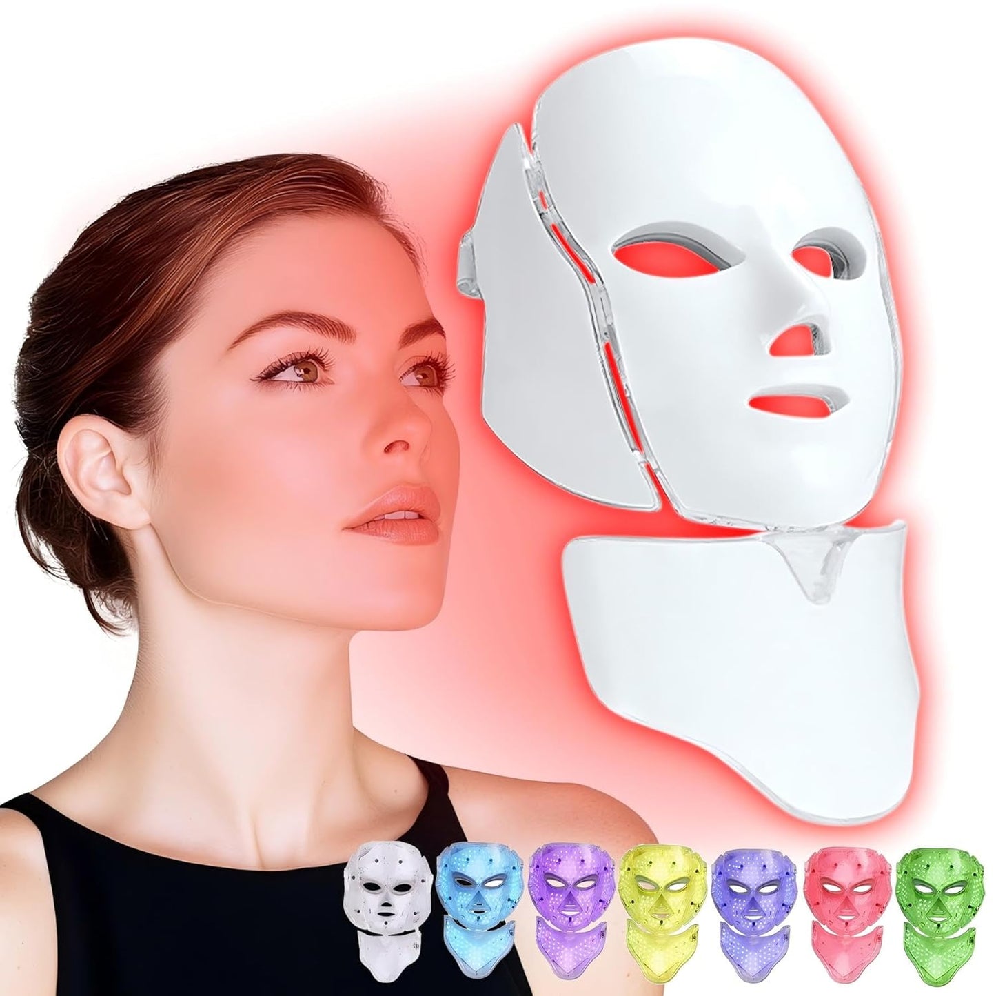 DermaGlow™ LED-Therapiemaske