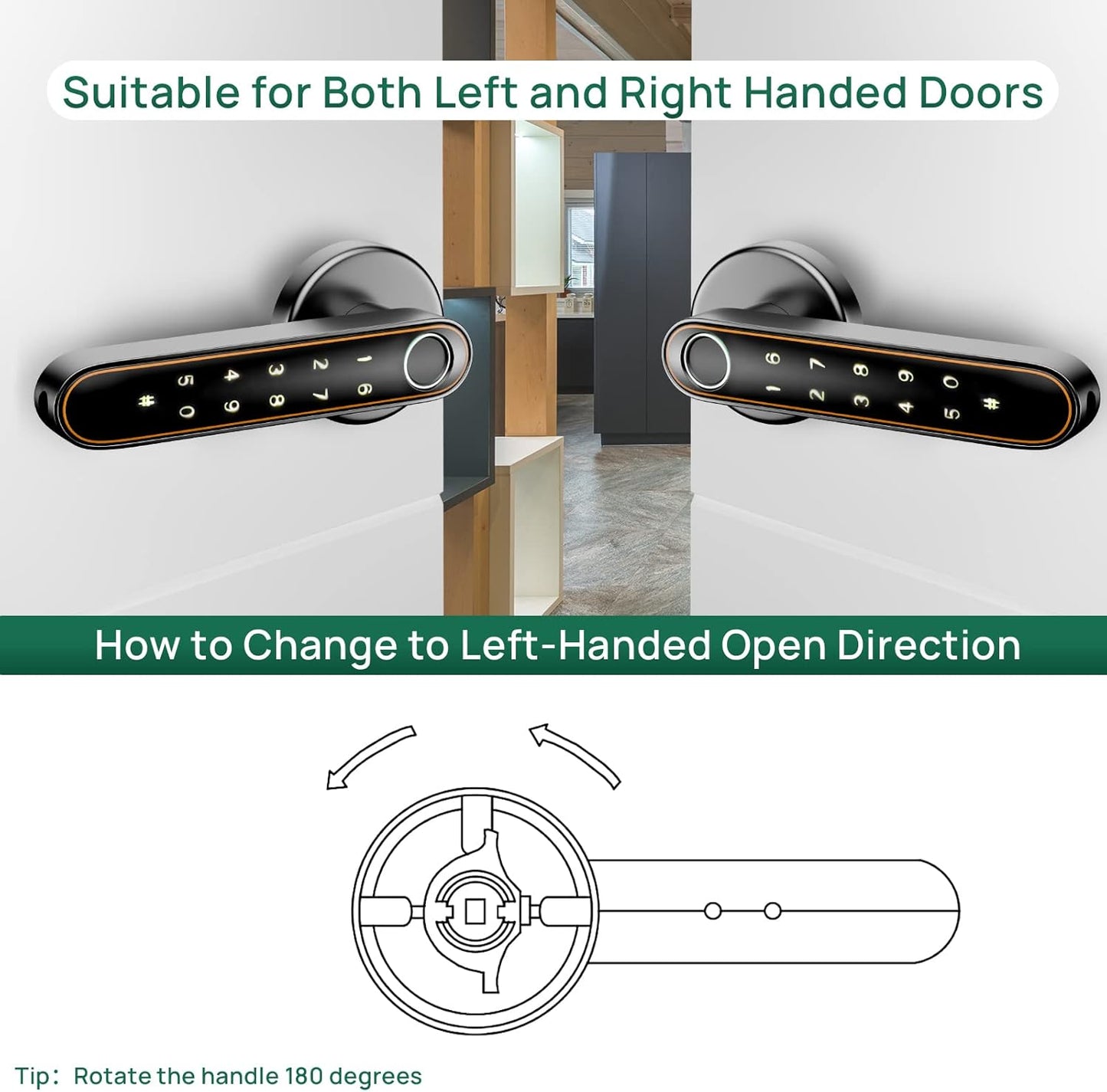 SmartLock™ Fingerabdruck-Schloss – Der sichere und moderne Türschutz für Ihr Zuhause