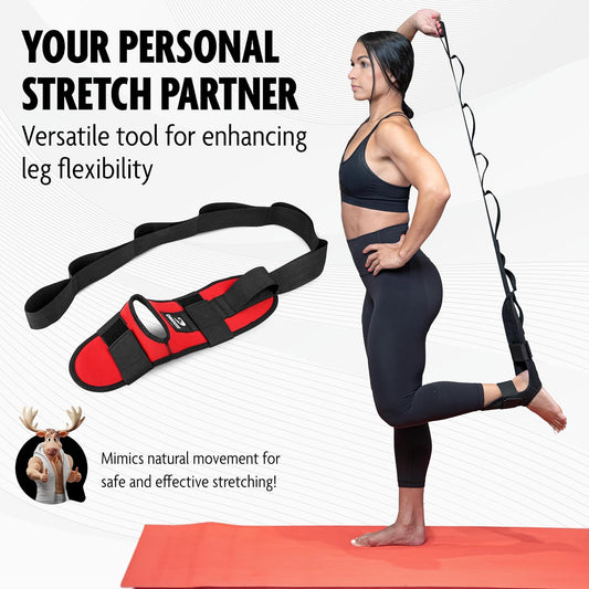 FlexStretch™ Dehnriemen für Füße und Waden