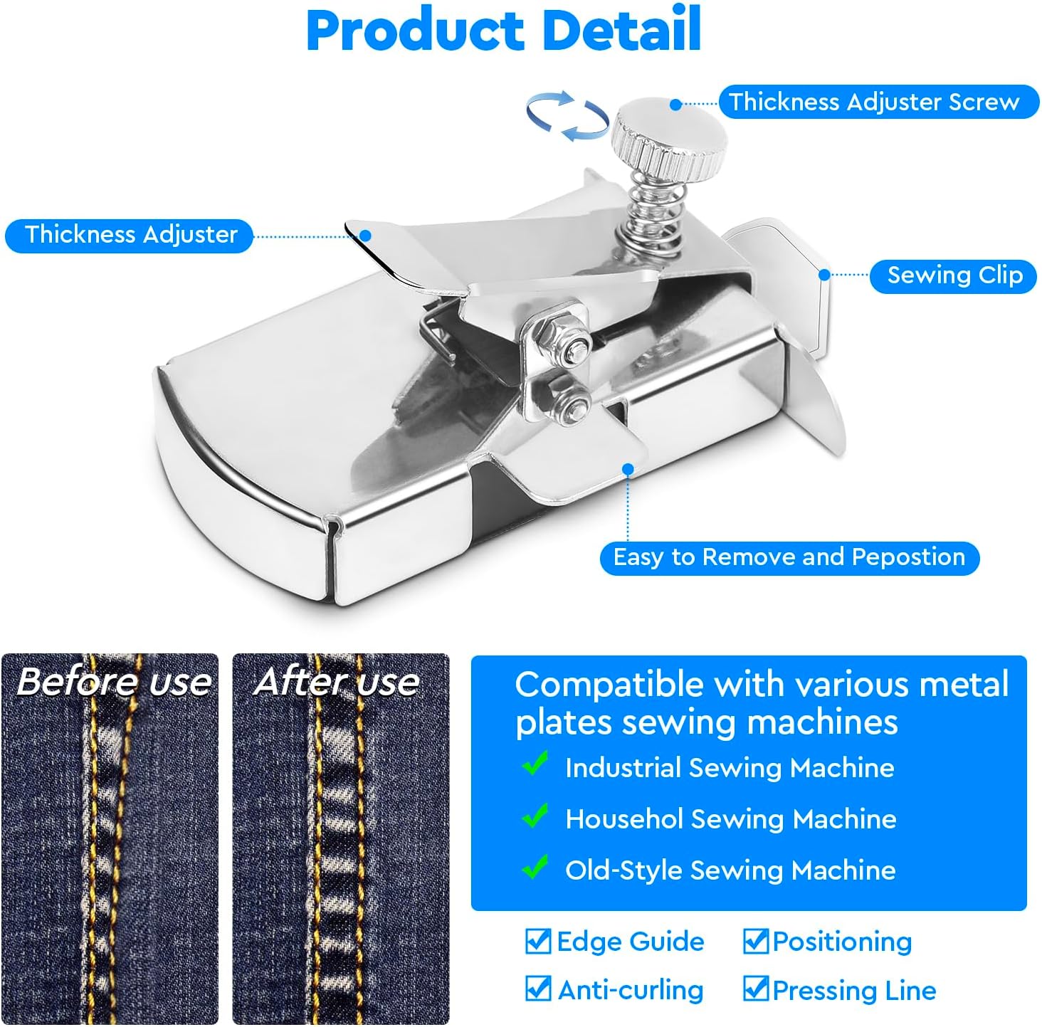 StitchPro™ Magnetischer Nähführer - Für müheloses und präzises Nähen