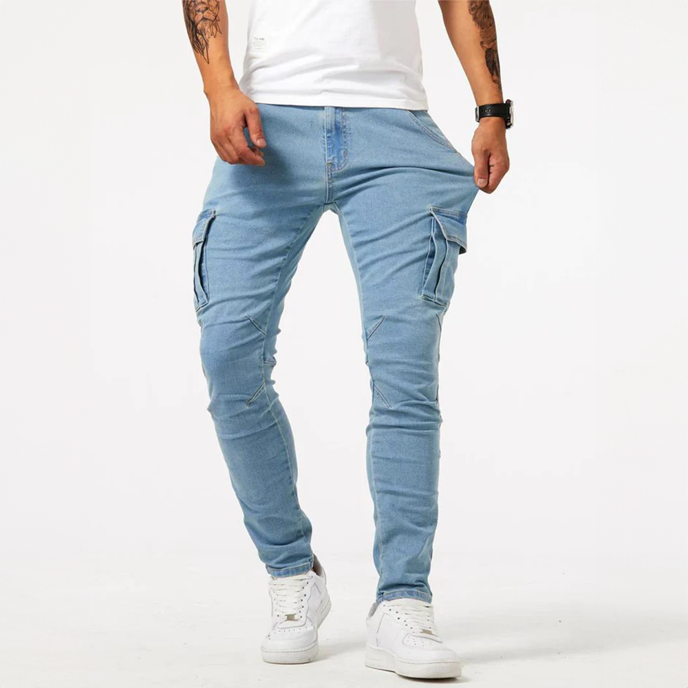 DenimPro 2.0™ Komfort-Cargojeans | 1 + 1 GRATIS