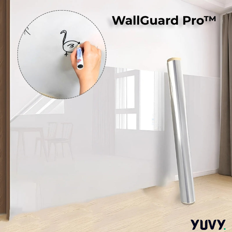 WallGuard Pro™ - Revolutionäre Elektrostatische Wandschutzfolie