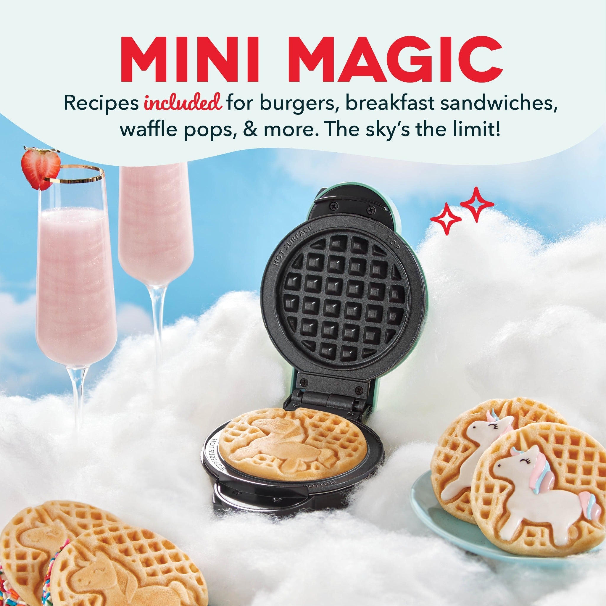 MultiMagic™ Mini-System: Waffel & Grill