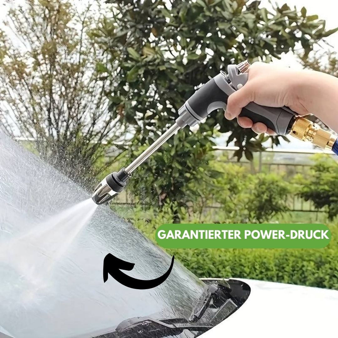 Turbowasher™ - Power-Hochdruckreiniger für jeden Gartenschlauch