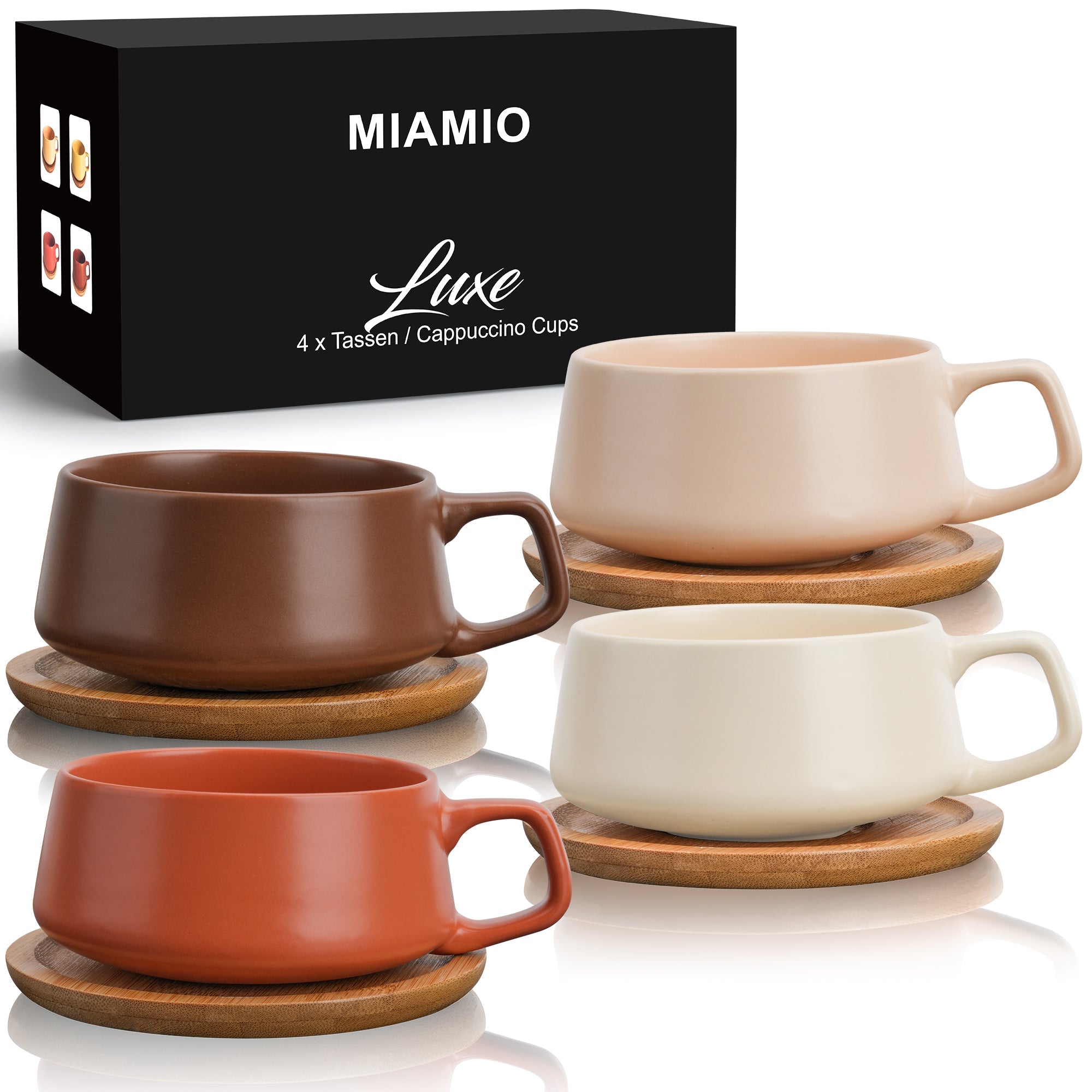 Miamio™ Luxus-Cappuccinotassen