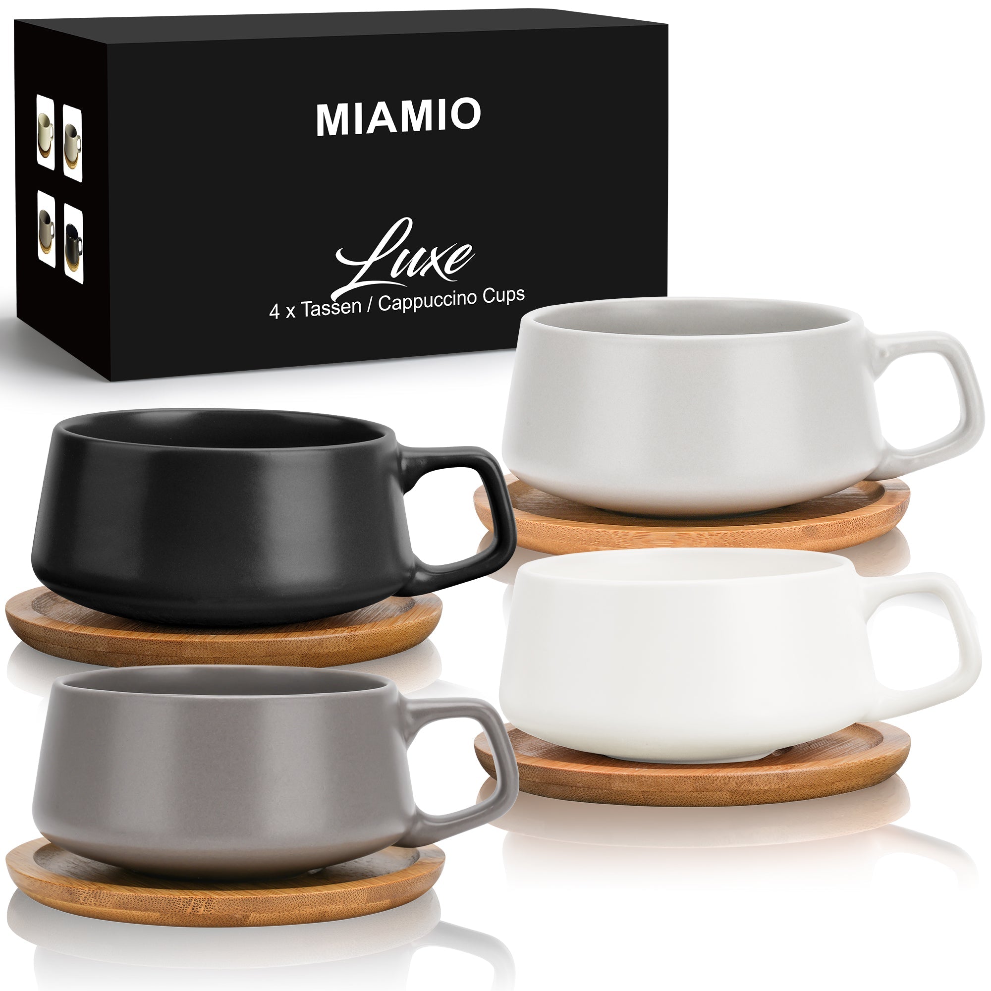 Miamio™ Luxus-Cappuccinotassen