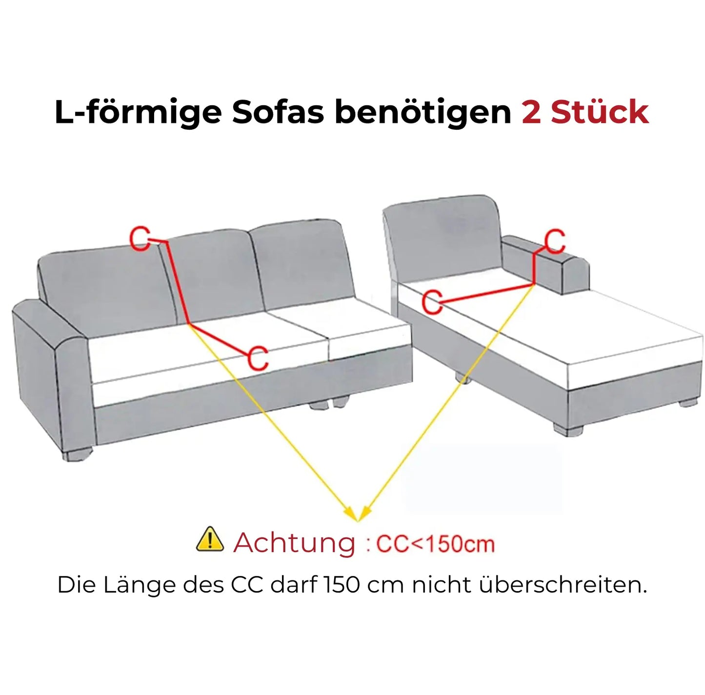 SofaGuard™ | Elastischer Sofabezug aus Samt, der Ihr Geld spart