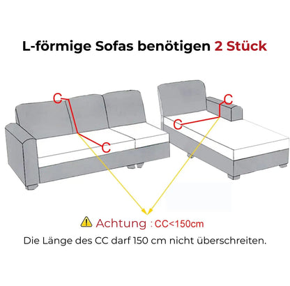 SofaGuard™ | Elastischer Sofabezug aus Samt, der Ihr Geld spart