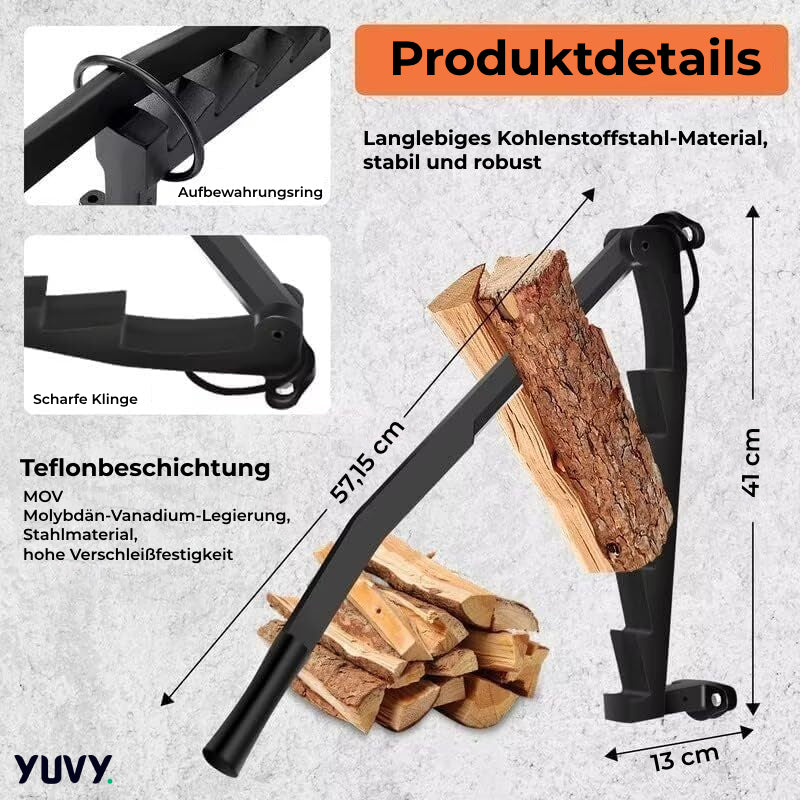 LogMaster™ Wandmontierter Holzspalter