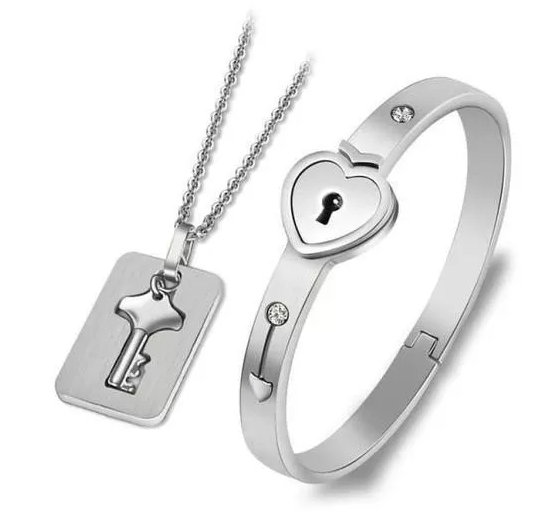 LoveLock™ Liebesschloss-Set – Ein Symbol für ewige Liebe